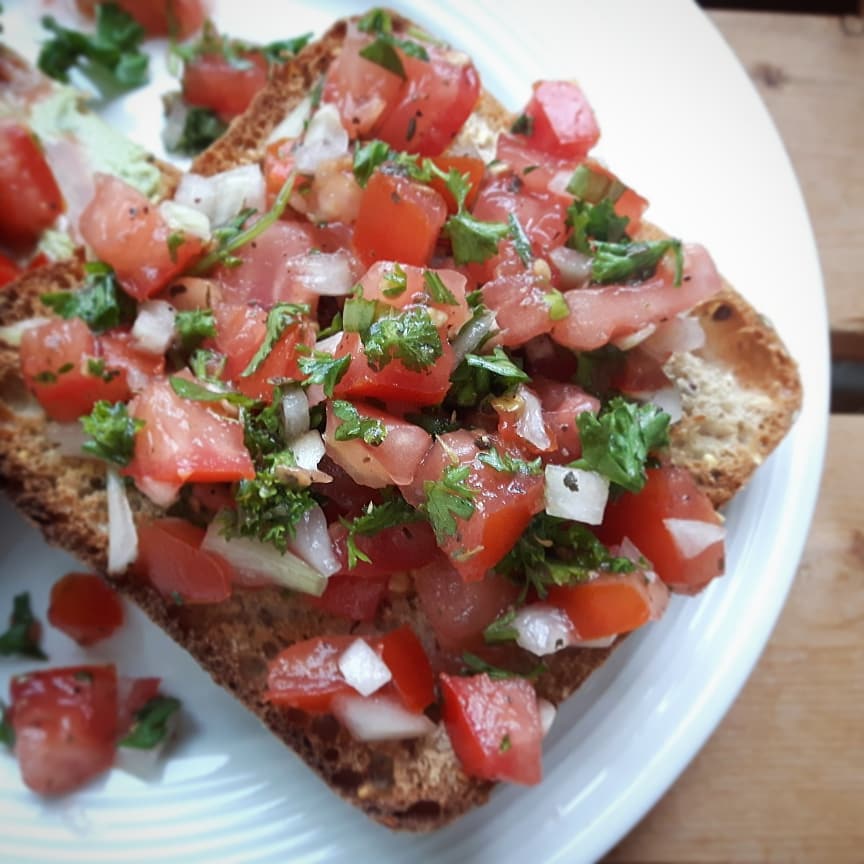 Recette de bruschetta